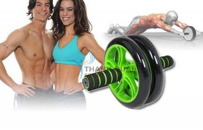 alat olahraga roda fitness otot lengan gym power wheel a 1