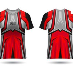 sports jersey design template team uniforms vector 294186 219